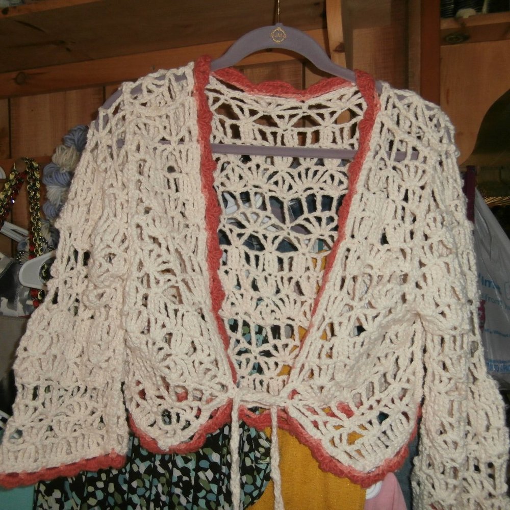 Women's crochet top ( lovely )